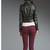 Women's 100% lambskin black leather jacket motorcycle napa leather jacket-lc88