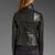 Women’s genuine lambskin leather biker jacket slim fit designer motorcycle jacket-lc91