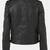 Women’s genuine lambskin leather biker jacket slim fit designer motorcycle jacket-lc92