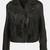 Women’s genuine lambskin leather biker jacket slim fit designer motorcycle jacket-lc93