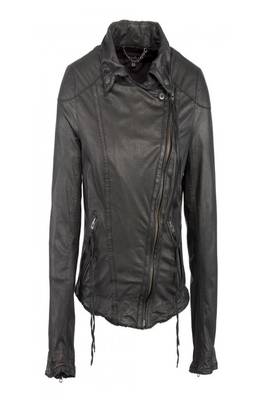 women's black napa leather biker jacket classic moto zip style distinctive 1
