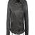 Women black 100% lambskin leather jacket biker motorcycle napa leather jacket-lc-96