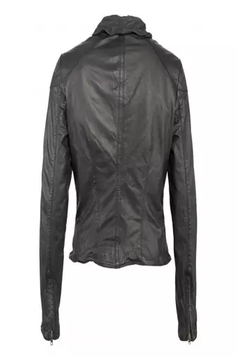 women's black napa leather biker jacket classic moto zip style distinctive