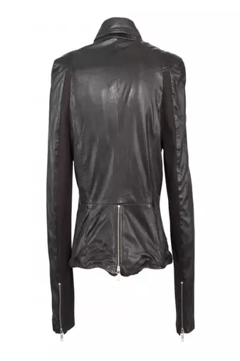 women's black napa leather biker jacket classic moto zip style luxury