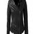Women black 100% lambskin leather jacket biker motorcycle napa leather jacket-lc-98