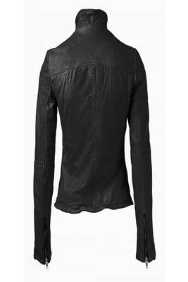 women's black napa leather biker jacket classic moto zip style deluxe 2