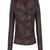 Women brown 100% lambskin leather jacket biker motorcycle napa leather jacket-lc-99