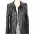 Women black 100% lambskin leather jacket biker motorcycle napa leather jacket-lc-102