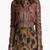 Women brown 100% lambskin leather jacket biker motorcycle napa leather jacket-lc-111