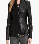 women's black napa leather biker jacket classic moto zip style ultimate