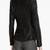 Women black 100% lambskin leather jacket biker motorcycle napa leather jacket-lc-114