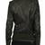 Women black 100% lambskin leather jacket biker motorcycle napa leather jacket-lc-115
