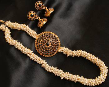 Awesome Black Pearl Cluster Haar Set 1