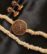 Awesome Black Pearl Cluster Haar Set