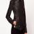 Women black 100% lambskin leather jacket biker motorcycle napa leather jacket-lc-121