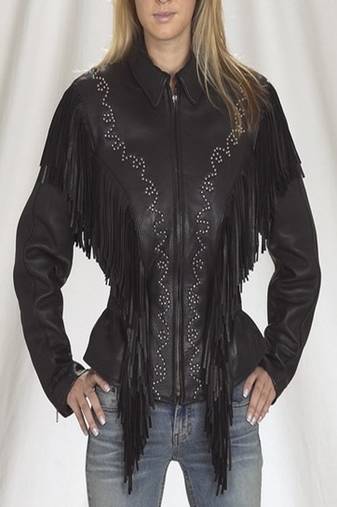 Women black 100% lambskin leather jacket biker motorcycle napa leather jacket-lc-122