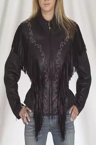 Women black 100% lambskin leather jacket biker motorcycle napa leather jacket-lc-122