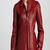 Women red 100% lambskin leather jacket biker motorcycle napa leather jacket-lc-124