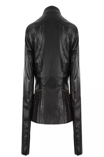 women's black napa leather biker jacket classic moto zip style premium genuine