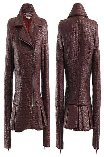 women's genuine napa leather biker jacket classic moto zip style premium