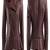 Women burgandy 100% lambskin leather jacket biker motorcycle napa leather coatlc-130