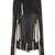 Women black 100% lambskin leather jacket biker motorcycle napa leather coatlc-131