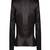 Women black 100% lambskin leather jacket biker motorcycle napa leather coatlc-133