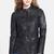 Women black 100% lambskin leather jacket biker motorcycle napa leather coatlc-139