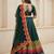 Thread Work Semi Stitched Lehenga & Unstitched Blouse With Dupatta