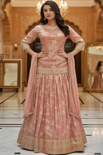 Floral Embroidered Lehenga Choli