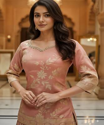 Floral Embroidered Lehenga Choli 3