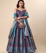 Ready to Wear Lehenga & Unstitched Blouse With Dupatta