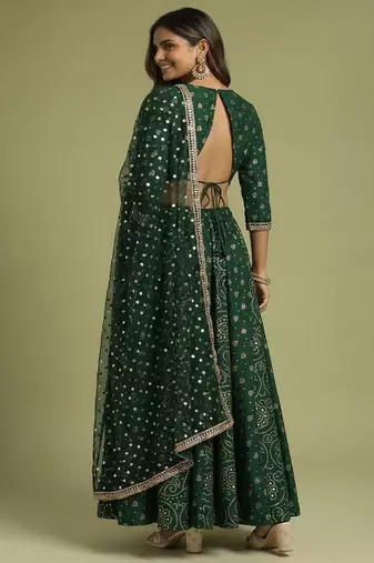 Embellished Ready to Wear Lehenga & Blouse With Dupatta