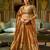 Ready to Wear Embroidered V Neck Flared Lehenga  & Blouse With Dupatta