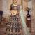 Embroidered Thread Work Semi Stitched Lehenga & Unstitched Blouse With Dupatta