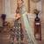 Embroidered Thread Work Semi Stitched Lehenga & Unstitched Blouse With Dupatta