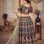 Embroidered Thread Work Semi Stitched Lehenga & Unstitched Blouse With Dupatta
