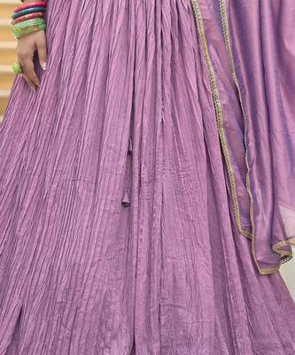 Emroidered Thread Work Ready To Wear Lehenga & Unstitched Blouse With Dupatta 3