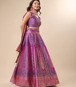Ready to Wear Lehenga & Unstitched Blouse With Dupatta