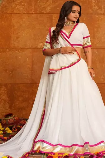 Ready to Wear Lehenga & Blouse With Dupatta