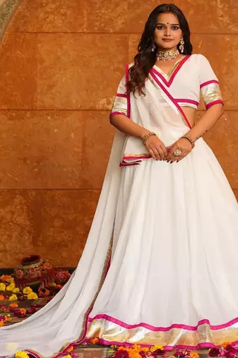 Ready to Wear Lehenga & Blouse With Dupatta