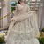 Gorgeous White Embroidered Net Party Wear Lehenga Choli With Dupatta