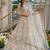 Gorgeous White Embroidered Net Party Wear Lehenga Choli With Dupatta