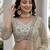 Gorgeous White Embroidered Net Party Wear Lehenga Choli With Dupatta