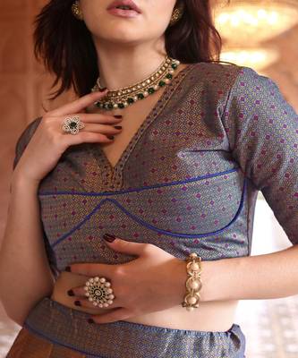 Ready to Wear Lehenga & Unstitched Blouse With Dupatta 2