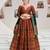 Woven Design Art Silk Lehenga & Unstitched Blouse With Dupatta