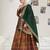 Woven Design Art Silk Lehenga & Unstitched Blouse With Dupatta