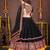 Embroidered Semi Stitched Lehenga & Unstitched Blouse With Dupatta