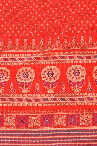 Printed Sequinned Ready to Wear Lehenga & Unstitched Blouse With Dupatta