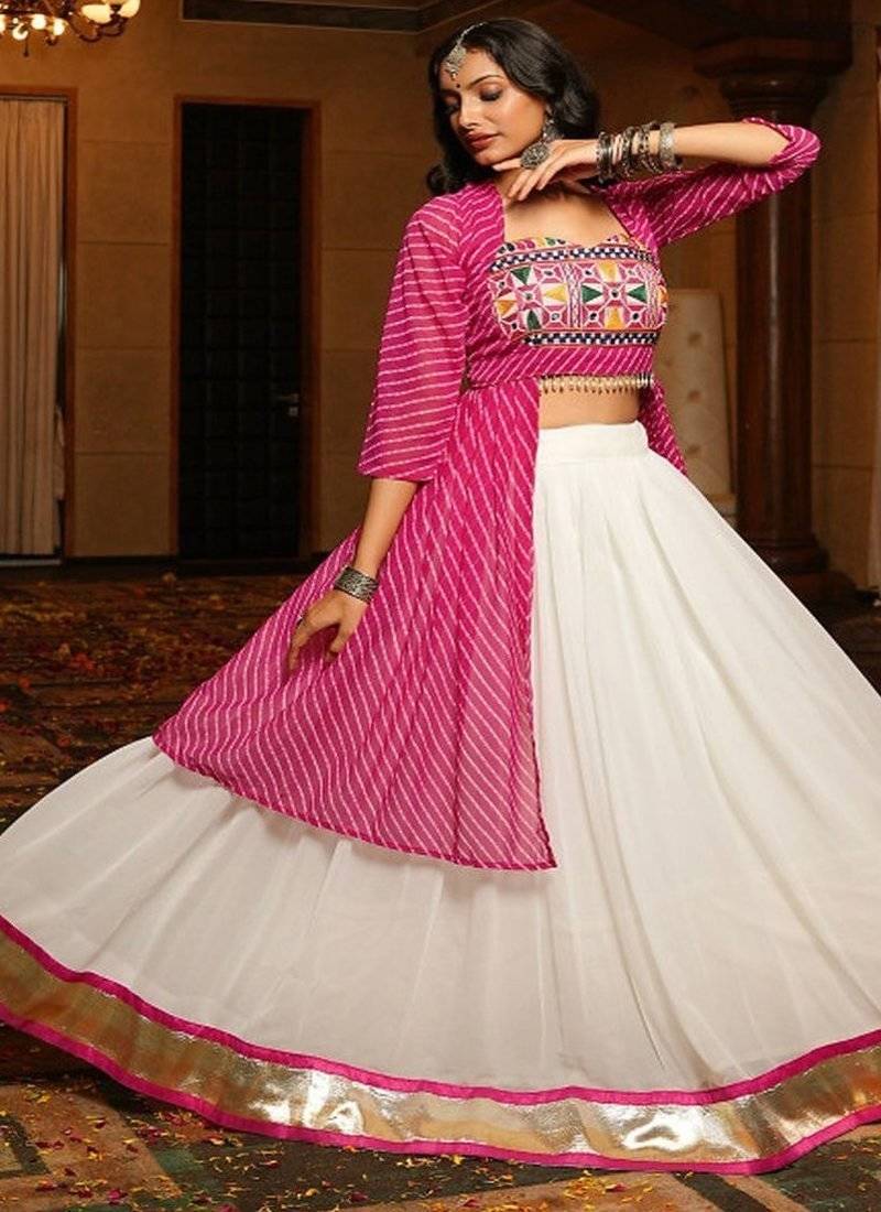 Embroidered Ready to Wear Lehenga & Blouse With Dupatta